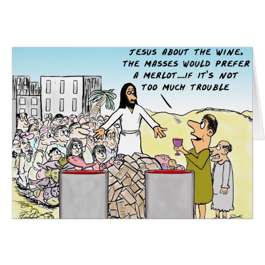 Wässern Sie in Wein Karte