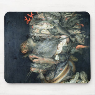 Wässern Sie, (Öl auf Leinwand), Arcimboldo, Mousepad