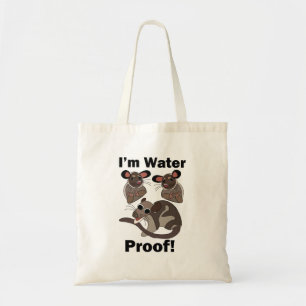 Wasseroopossum Ich bin wasserdicht Lustig  Tragetasche