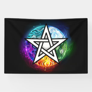 Wasserpentagramm Banner