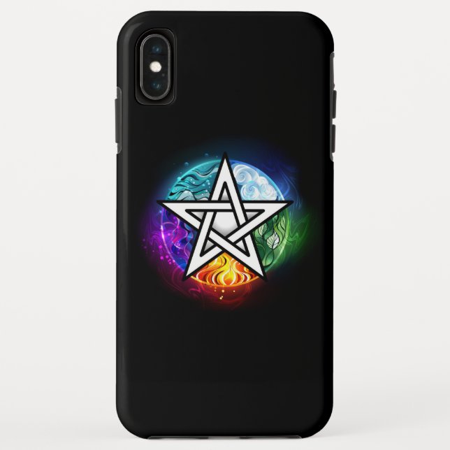 Wasserpentagramm Case-Mate iPhone Hülle (Rückseite)
