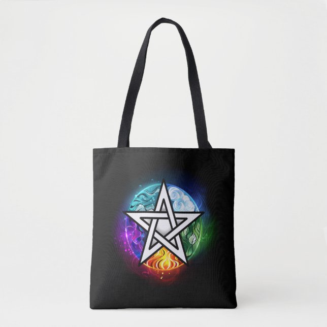 Wasserpentagramm Tasche (Vorderseite)