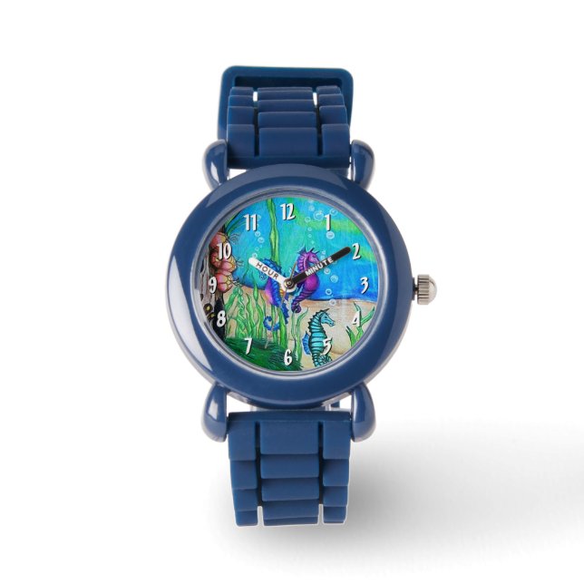 Wasserpferde Armbanduhr (Vorderseite)