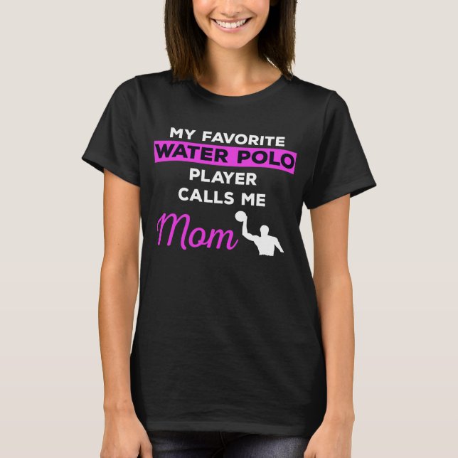 Wasserpolo-Mama T-Shirt (Vorderseite)