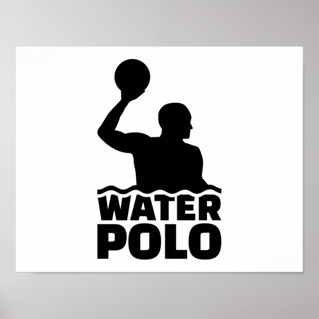 Wasserpolo Poster (Vorne)