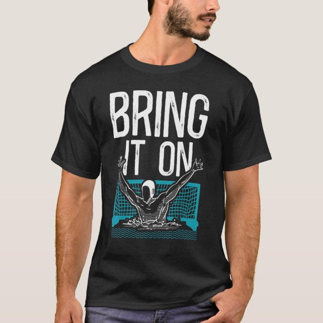 Wasserpolster Vintag bringen T-Shirt (Vorderseite)
