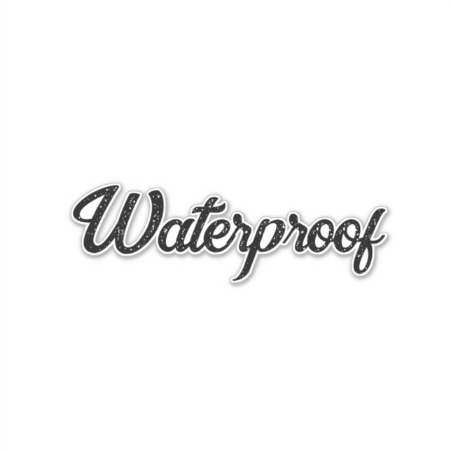Wasserproben Schleuderfreie Verpackung Etikett Tre (Vorderseite)