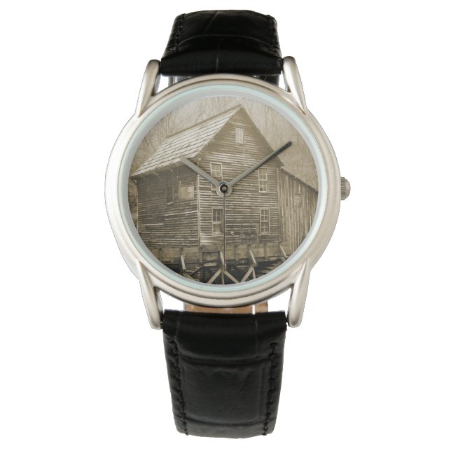 Wasserrad Armbanduhr (Vorderseite)