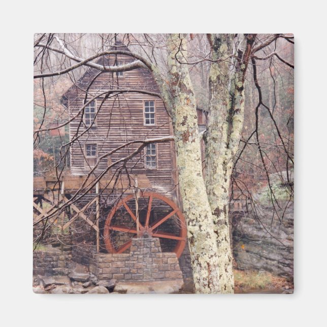 Wasserrad Magnet (Vorne)