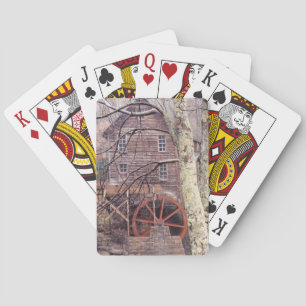 Wasserrad Spielkarten