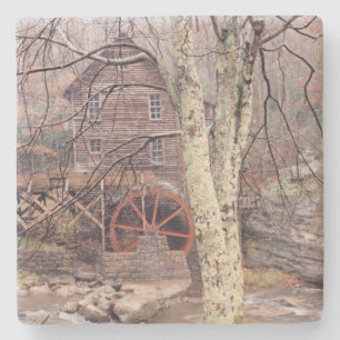 Wasserrad Steinuntersetzer