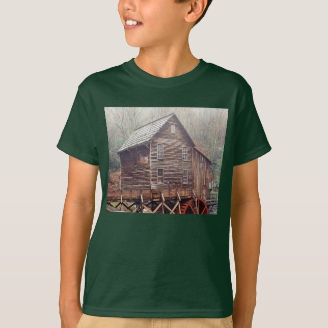 Wasserrad T-Shirt (Vorderseite)