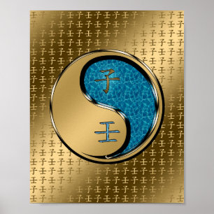 Wasserratte Poster