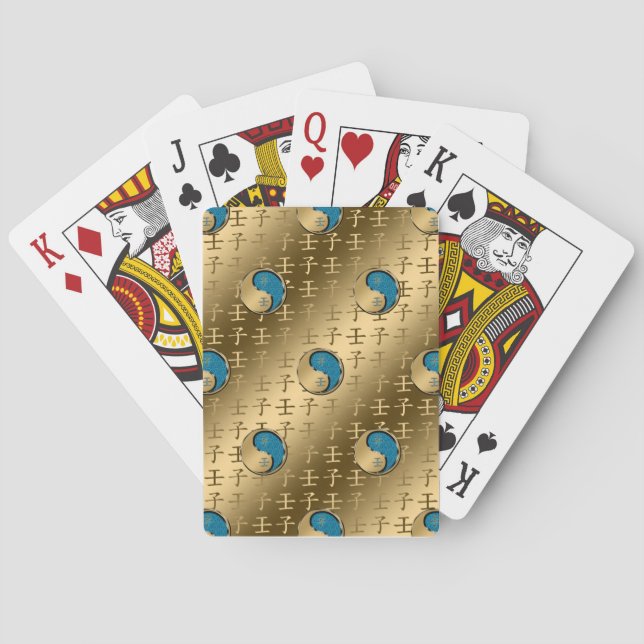 Wasserratte Spielkarten (Rückseite)