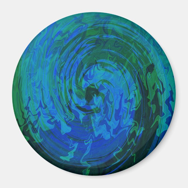 Wasserreflektionen.... Magnet (Vorne)