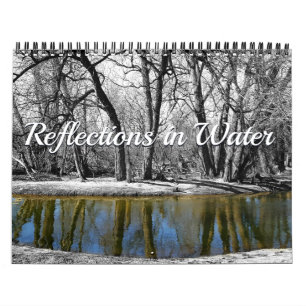 Wasserreflexionen Naturfotografie-Kalender Kalender