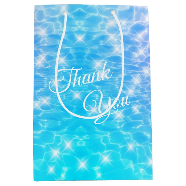 Wasserreifen Pool Party Beach Party Sommer Party Mittlere Geschenktüte (Vorderseite)
