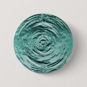 Wasserriss Aquamarin Button