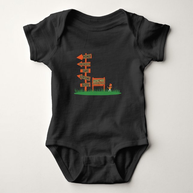 Wasserrutsche Thema Park Passion Wahl Baby Strampler (Vorderseite)