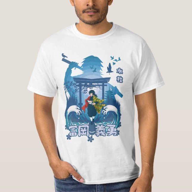 Wassersamurai T-Shirt (Vorderseite)