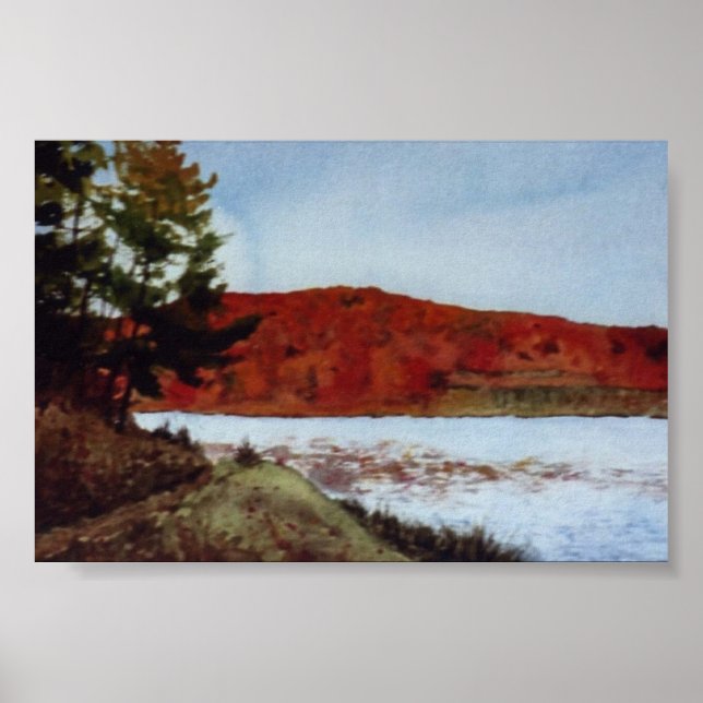 Wasserscape Mini-Poster Poster (Vorne)