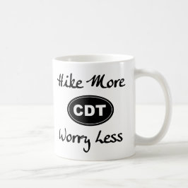 Wasserscheide-Hinterwanderung mehr Sorge weniger Kaffeetasse