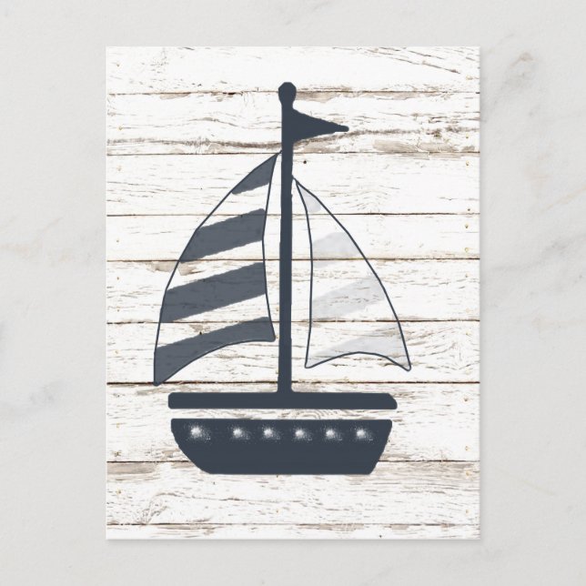 Wasserschiff 2 postkarte (Vorderseite)