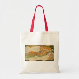 Wasserschlangen II von Gustav Klimt, Jugendstil Tragetasche
