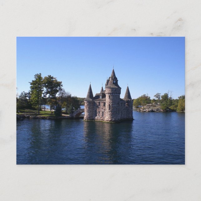 WasserSchloss Postkarte (Vorderseite)
