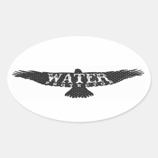Wasserschutzmittel — Adleraufkleber 1 Ovaler Aufkleber