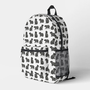 Wasserschweine Bedruckter Rucksack