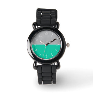 Wassersilber Armbanduhr