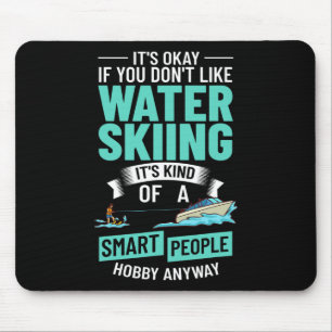 Wasserski-Boot Anfänger-Board-Skier Wasserskifahre Mousepad