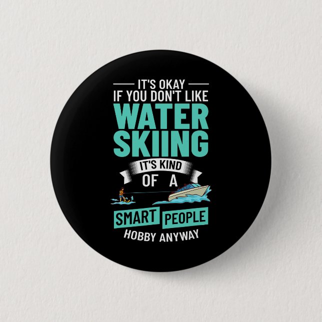 Wasserski-Boot Anfänger-Board-Skifahrer Waterski T Button (Vorderseite)