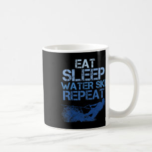 Wasserski-Enthusiast-Slogan  Kaffeetasse