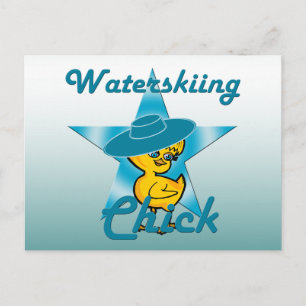 Wasserski-Kick #7 Postkarte