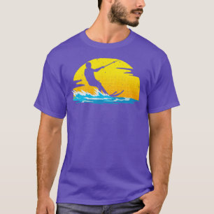 Wasserski-Kunst für Männer - Wakeboarden T-Shirt