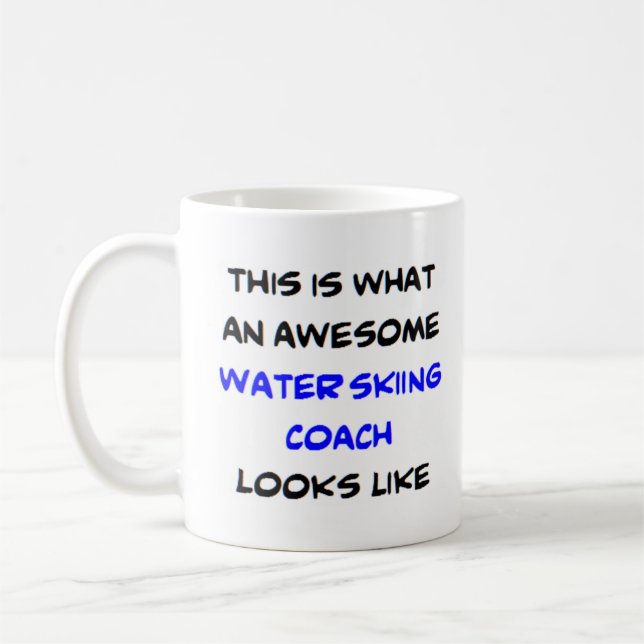 Wasserski-Kutsche, phantastisch Kaffeetasse (Links)