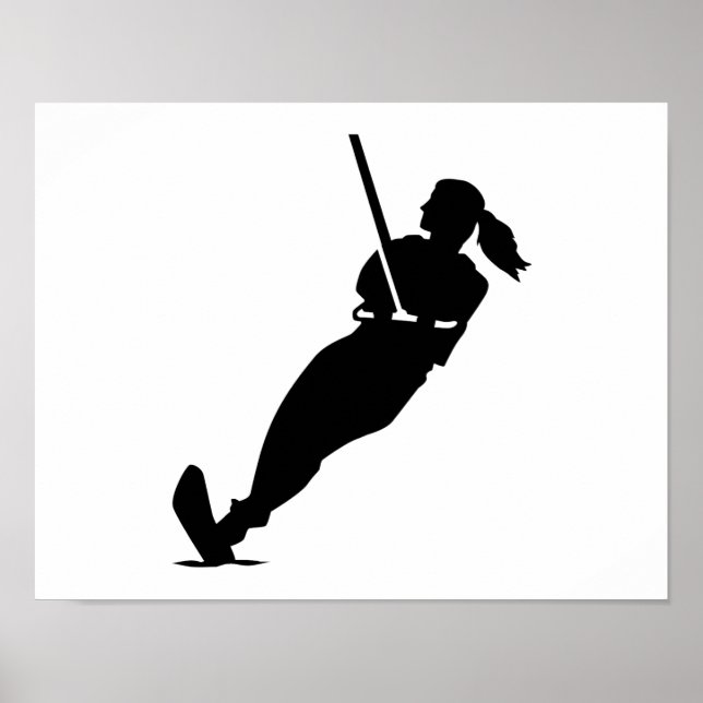 Wasserski Poster (Vorne)