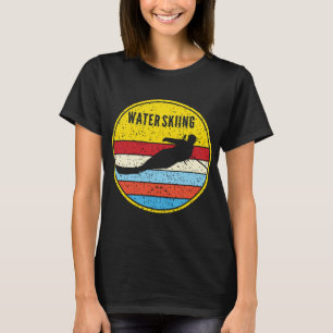 Wasserski Retro Wasserski Skiwasser T-Shirt