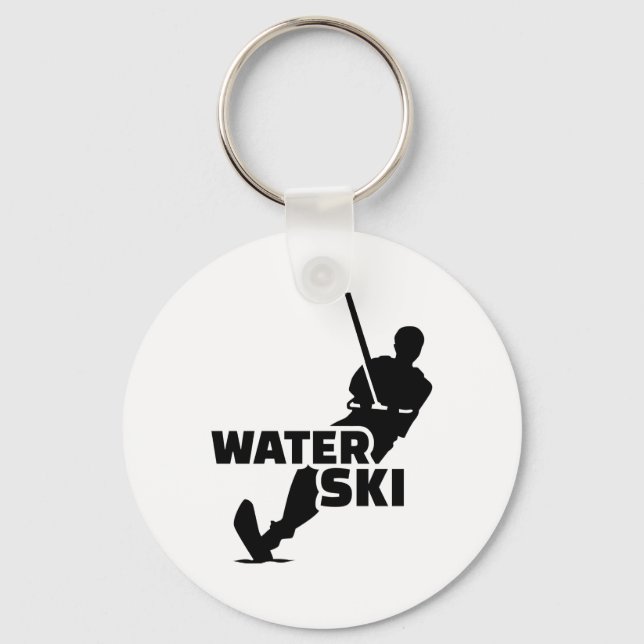 Wasserski Schlüsselanhänger (Vorderseite)