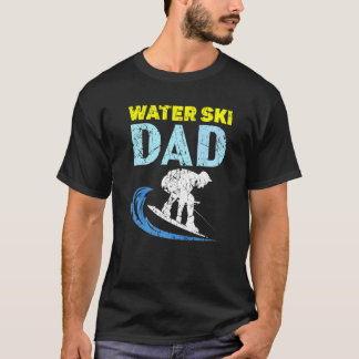 Wasserski-Vati Wasserskilaufen Bester Papa Aller V T-Shirt