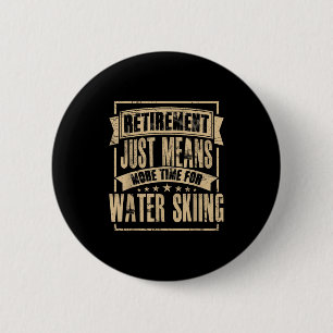 Wasserskifahrer Wasserski Skifahren Wasserskifahre Button