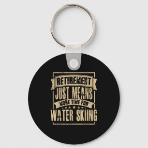 Wasserskifahrer Wasserski Skifahren Wasserskifahre Schlüsselanhänger