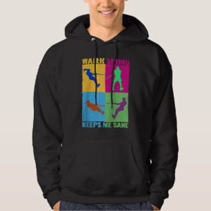 Wasserskilauf hält mich normal farbige Frauen süß Hoodie