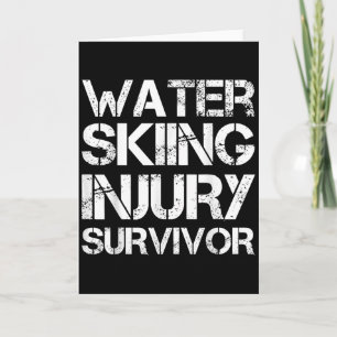 Wasserskilauf ist wichtiger - Bildung Wasserski Karte
