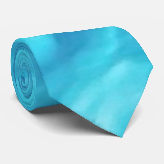 Wasserspass im Pool | Blau | Krawatte (Gerollt)