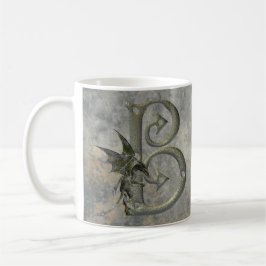 Wasserspeier-Monogramm B Kaffeetasse