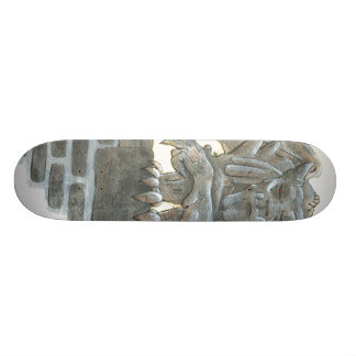Wasserspeier Skateboard