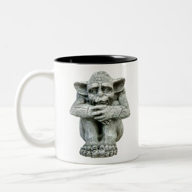 Wasserspeier Zweifarbige Tasse (Links)